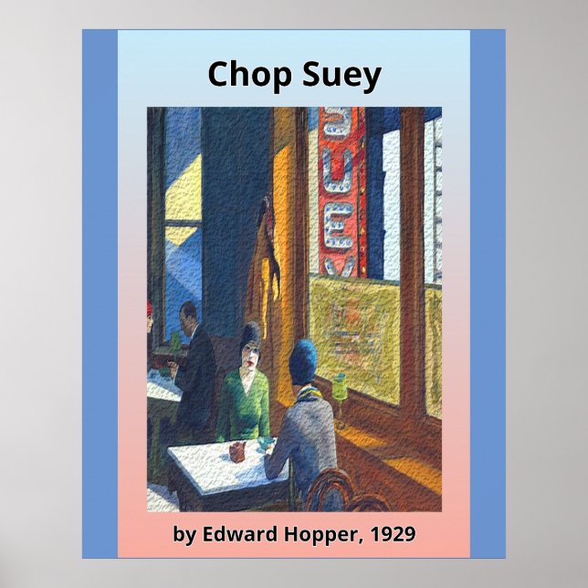 Poster Chop Suey (Devant)