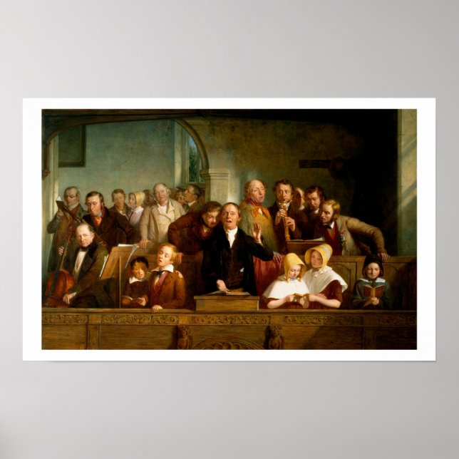 Poster Chorale de village (voir aussi 12274) (Devant)