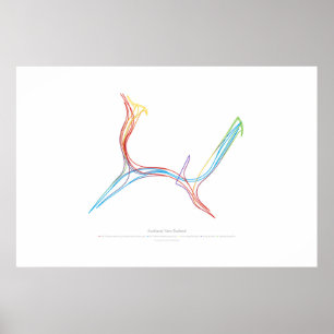 Poster Chorégraphie d'échange : Auckland, Nouvelle-Zéland