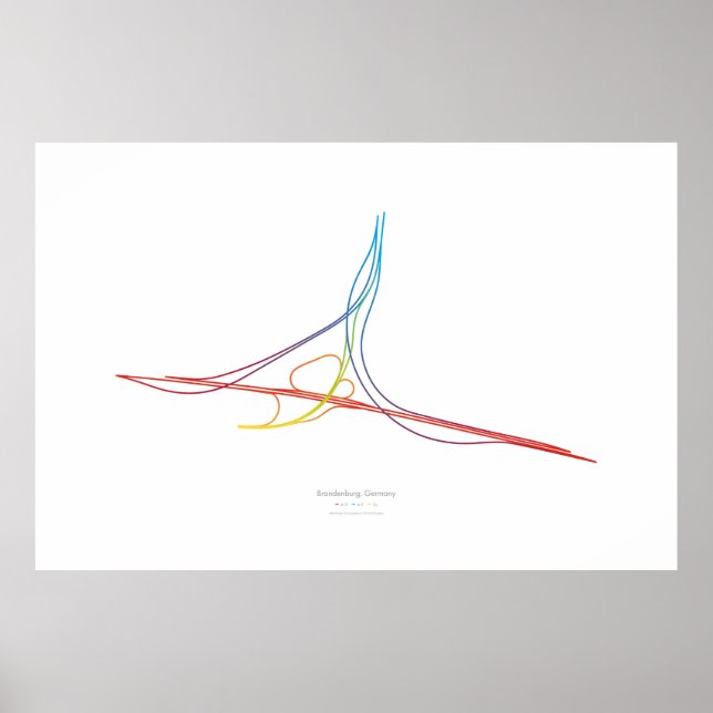 Poster Chorégraphie d'échange : Brandenburg, Allemagne (Devant)