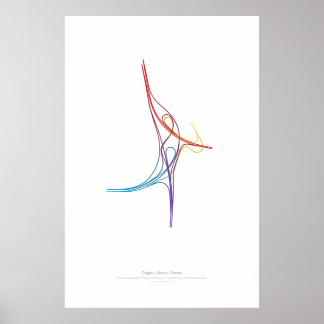 Poster Chorégraphie d'échange : Calgary, AB, CA (Devant)