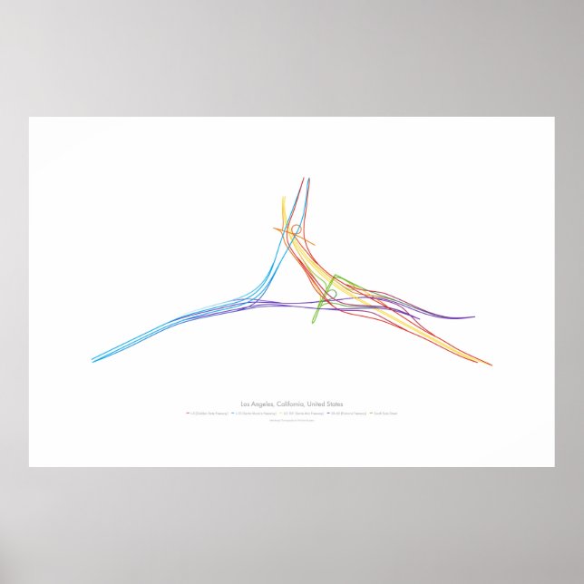Poster Chorégraphie d'échange : Los Angeles, CA, États-Un (Devant)