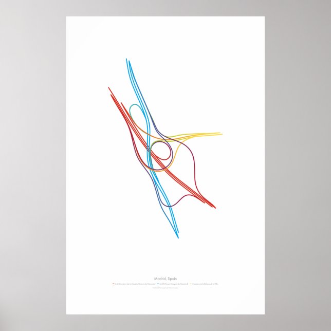 Poster Chorégraphie d'échange : Madrid, Espagne 2 (Devant)