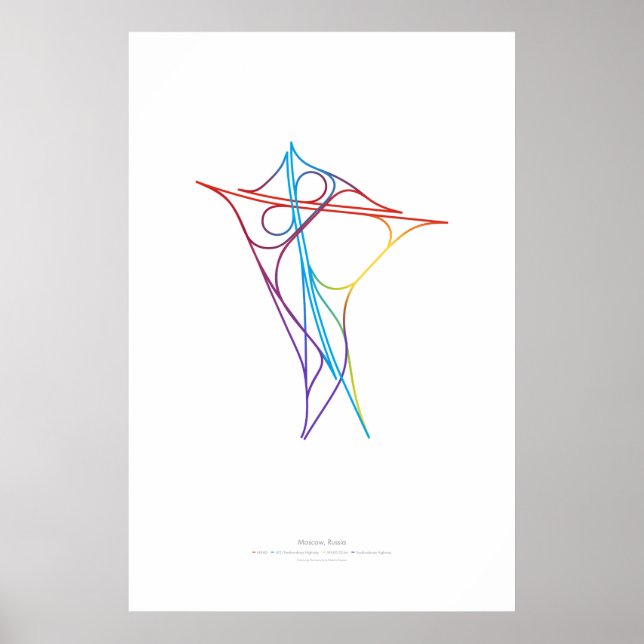 Poster Chorégraphie d'échange : Moscou, Russie (Devant)