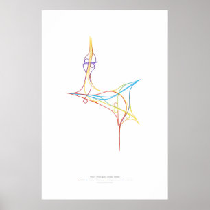 Poster Chorégraphie d'échange : Novi, MI, USA