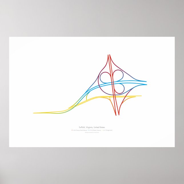 Poster Chorégraphie d'échange : Suffolk, VA, US (Devant)