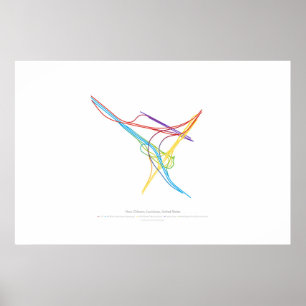 Poster Chorégraphie des échanges : La Nouvelle-Orléans, L