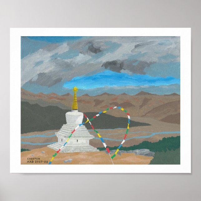 Poster Chorten (Devant)