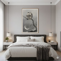 Chouette à longue portée en branche - Sérénité Vin