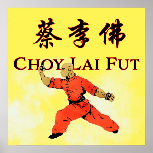 Poster Choy Lai Fut (Devant)