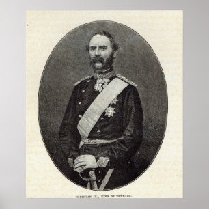 Poster Chrétien IX, roi du Danemark