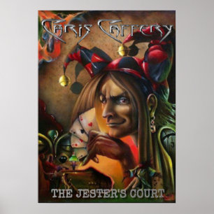 Poster Chris Caffery - L'affiche du Jester's Court 20" x