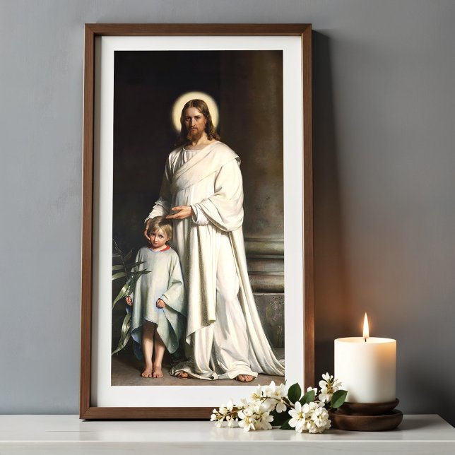 Poster Christ bénit le petit enfant (Créateur téléchargé)
