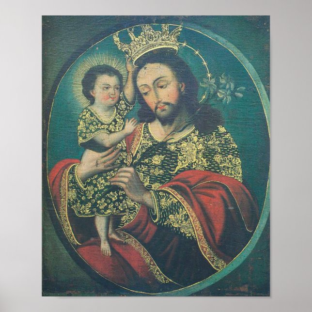 Poster Christ Child Croisement St Joseph (Devant)