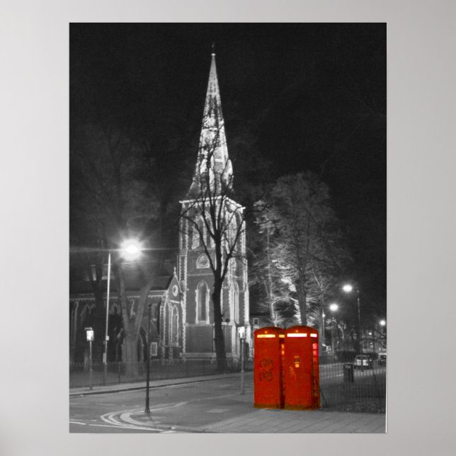 Poster Christ Church, Chiswick (Devant)