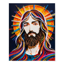 Christ coloré