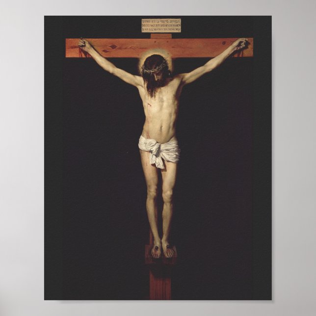 Poster Christ crucifié par Diego Velazquez (Devant)
