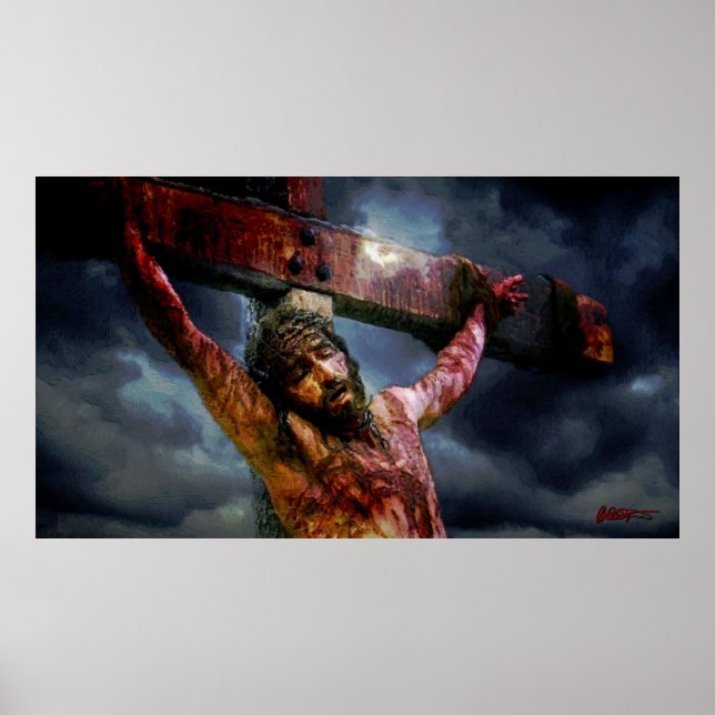 Poster Christ Crucified For YOU ! (Devant)