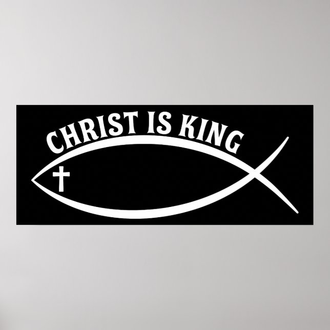 Poster Christ est roi (Devant)