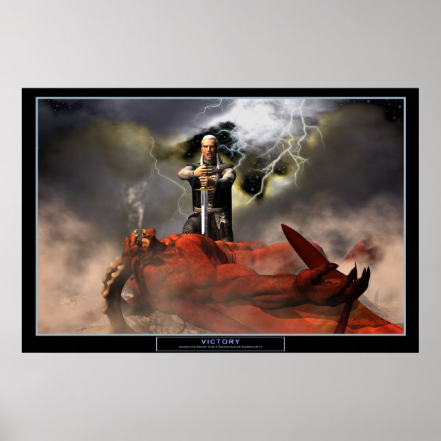 Poster Christ le Victor (Devant)