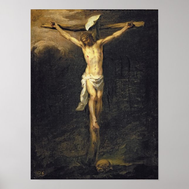 Poster Christ sur la Croix, 1672 (Devant)