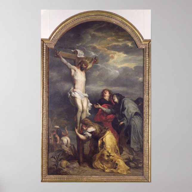 Poster Christ sur la Croix, c.1628-30 (Devant)