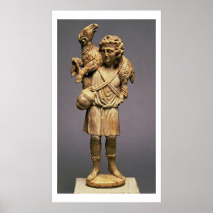 Poster Christ the Shepherd (ivory)