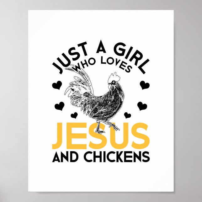 Poster Christian Funny Religious Farmer Women Venin Jésus (Devant)