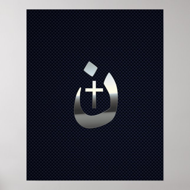 Poster Christian Nazarene Solidarité sur le carbone (Devant)