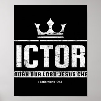 Poster Christian T Chemise Femmes Hommes | Victoire En Jé