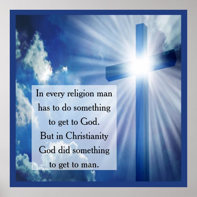 Poster Christianisme (Devant)