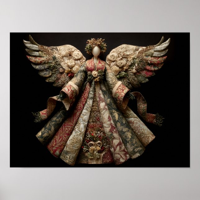 Poster Christmas Angel (Devant)