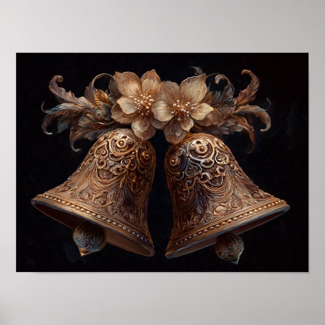 Poster Christmas Bells (Devant)