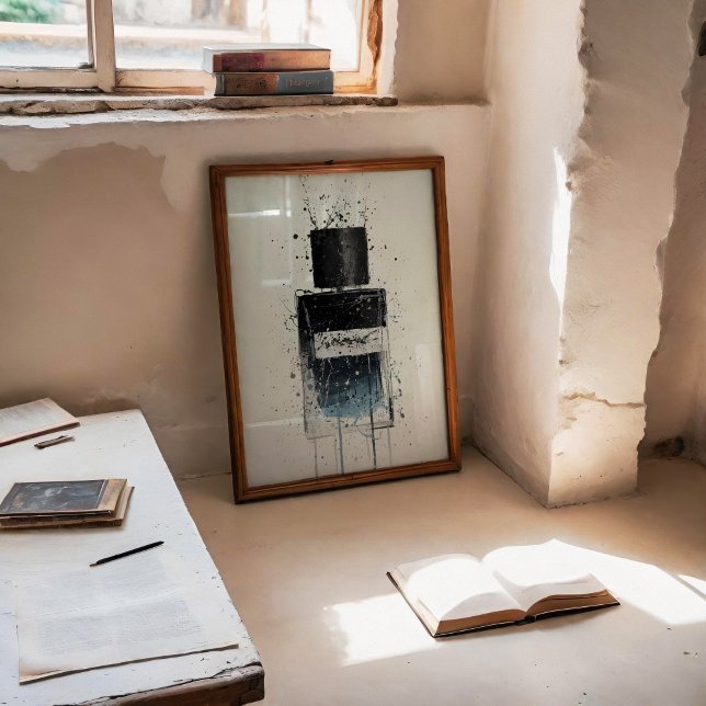 Poster Christmas Gift Fragrance Bottle (Créateur téléchargé)