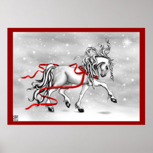 Poster Christmas Snow Bells