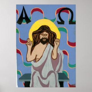 Poster Christos Pantocrator