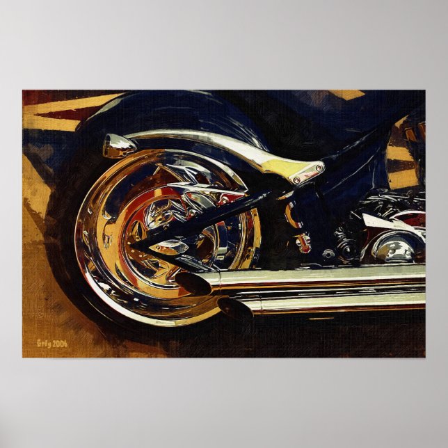 Poster Chrome (Devant)