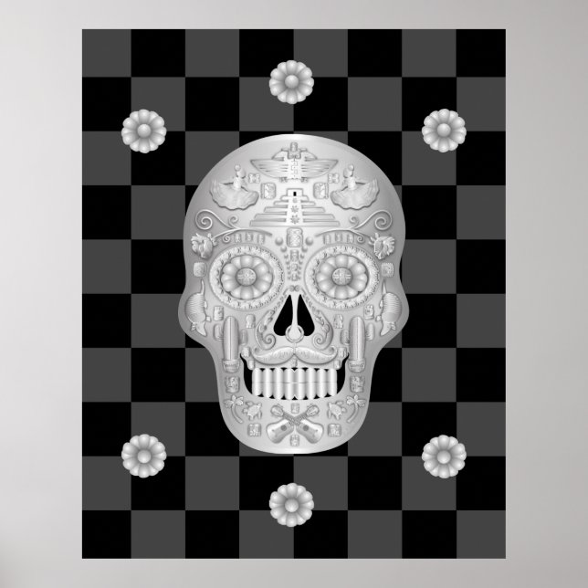 Poster Chrome Calavera Watch (Devant)