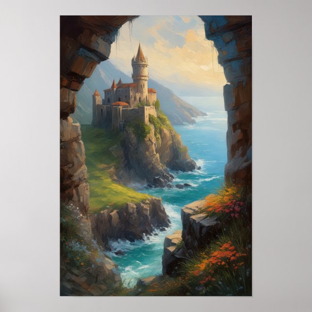 Poster Chroniques de Clifftop, Échos d'un château médiéva (Devant)