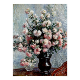 Poster Chrysanthèmes