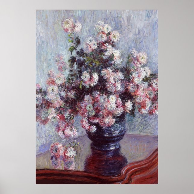 Poster Chrysanthemums (Devant)