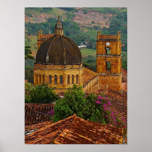 Poster Church of the Immaculate Conception Framed Print