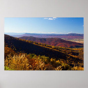 Poster Chute dans la vallée de Shenandoah, Virginie