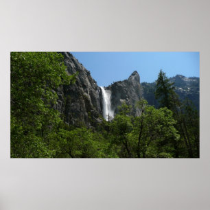 Poster Chute de Bridalveil dans le Parc national de Yosem