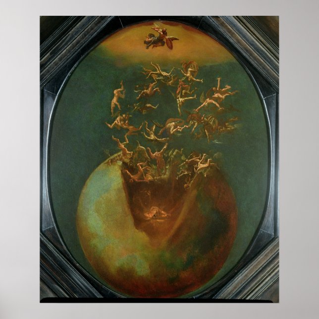 Poster Chute de Satan et les anges rebelles du Ciel (Devant)