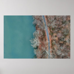 Poster Chute du sentier de la rivière Schuylkill