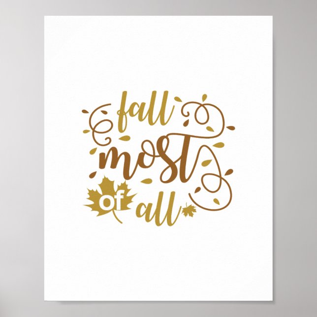 Poster "Chute, surtout (Devant)