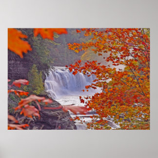 Poster Chutes d'automne