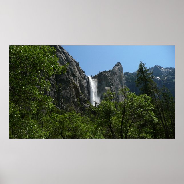 Poster Chutes de Bridalveil au parc national Yosemite (Devant)