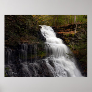 Poster Chutes de Ganoga 24 po x 18 po
